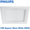 12W PHILIPS Marcasite LED Square Downlight - Image 6