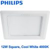 12W PHILIPS Marcasite LED Square Downlight - Image 4