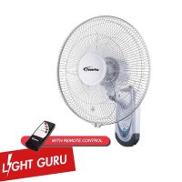 POWERPAC 16" WALL FAN WITH OSCILLATION (PPWF40/PPWF40R)