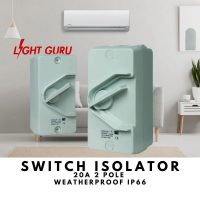 20A Weatherproof Outdoor Isolator (Heavy Duty) for Air Con