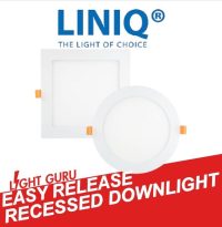 LINIQ 12W Tri tone Downlight LQ-8801/12 Round Or Square