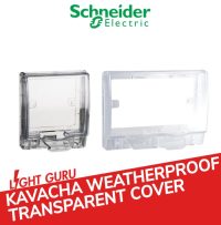Schneider Kavacha Weatherproof Transparent Socket Cover