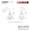 Acorn DC-360 Corner Fan - Image 10