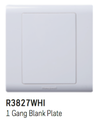 Honeywell White Blank Plate - Image 3