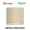 Schneider AvatarOn Switch Hairline Gold - Image 2
