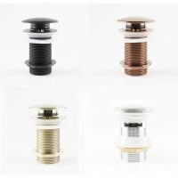 Basin Pop Up Waste Drain Stopper Chrome / Gold / Black / Rose Gold