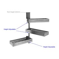 Fidelis FT-703 3-Tier Multi Purpose Kitchen Organiser