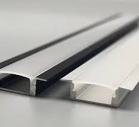 Gold / Black / Aluminium Recessed LED Strip Profile