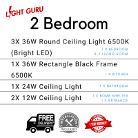 2-Room Flexi BTO HDB Home Lighting Package