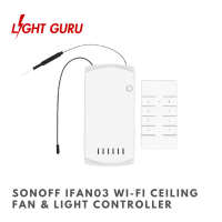 SONOFF iFan03 Wi-Fi Ceiling Fan and Light Controller Kit