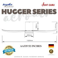 Aero Air AA335 Hugger Wood Series Ceiling Fan - Image 2