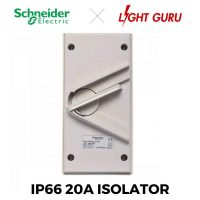 Schneider 20A 440V Isolator Switch IP66 Weatherproof (Air-Con)