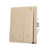 HOMEAUTO Rocker Wall Switch 2 Gang - Image 2