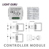 HomeAuto Zigbee Smart Controller 2 Channel Receiver