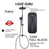 Rubine RWH 3388 Full Black Rainshower Instant Heater - Image 2