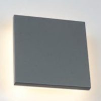 Walline Wall Light - Simple Square Black ( IP65 )