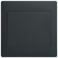 HAGER Switch And Socket KNIGHT BLACK MUSE