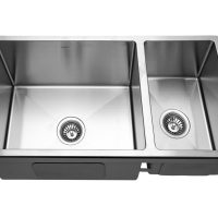 Flush Mount Sink Hachi Stainless Steel - Double Bowl