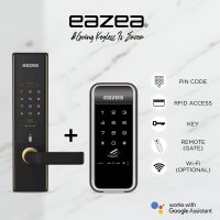 Eazea Tab Mortise Digital Door Lock + Eazea Tab-G Digital Gate Lock