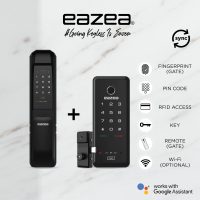 Eazea Tab Push Pull Digital Door Lock+ Eazea Duo-G Digital Gate Lock