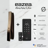 Eazea Titan Push Pull Digital Door Lock + Eazea Duo-G Gate Lock