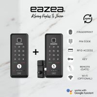Eazea Touch+ Digital Door Lock + Eazea Duo-G Digital Gate Lock