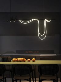 Wavy Curls Plus D8020 Contemporary Linear Pendant
