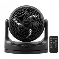 Iris Ohyama Circulator Fan With Remote 7" PCF-MKC18 BK