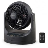Iris Ohyama Circulator Fan With Remote 6" PCF-MKC15 BK