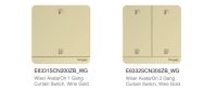 Schneider Wiser Smart Curtain Switch Wine Gold Color