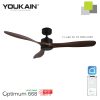 Youkain Downrod Fan - Smart DC Powered Ceiling Fan