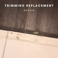 Floor Trimming Replacement Job - Image 2